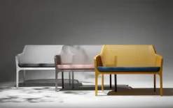 Gartenbank-Auflagen|Nardi Bankkissen Net Lounge 106 x 60 cm Rosa