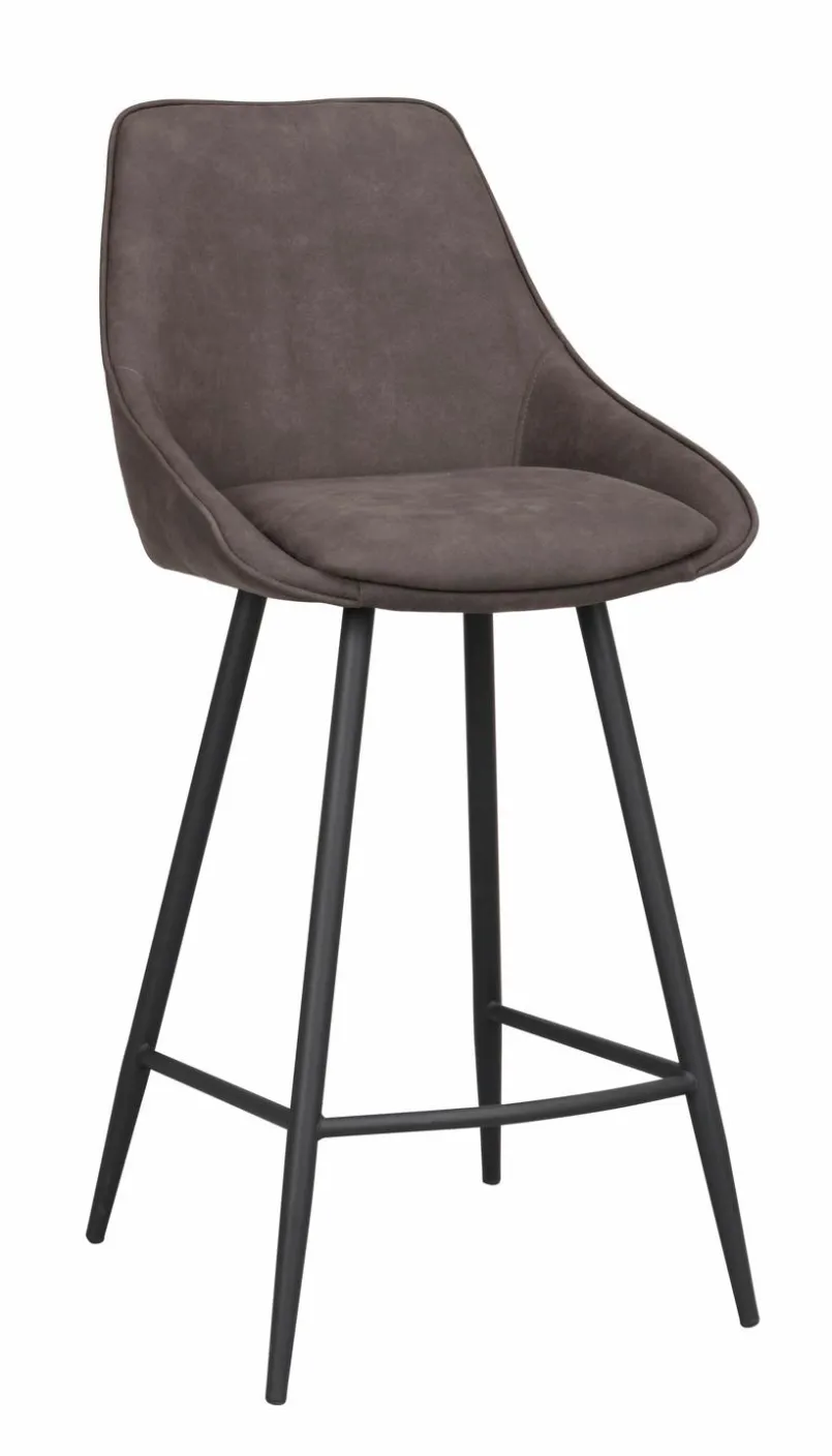 Barhocker|DAHEIM Barhocker Sierra Dunkelgrau