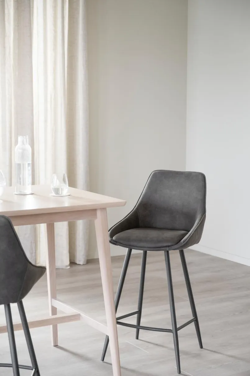 Barhocker|DAHEIM Barhocker Sierra Dunkelgrau