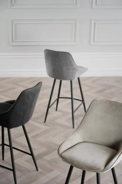 Barhocker|DAHEIM Barhocker Sierra Dunkelgrau