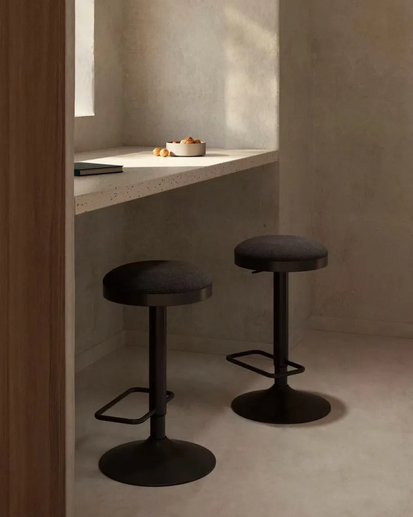 Barhocker|Kave Home Barhocker Zaib Schwarz