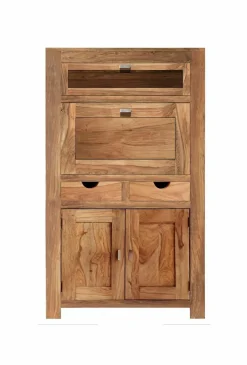 Bartische|Kommoden|WOLFMÖBEL Barschrank Yoga 6469 Sheesham