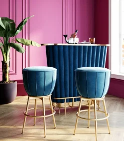 Bartische|KARE DESIGN Bartisch After Work 83901 Petrol
