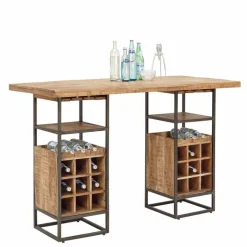 WOLFMÖBEL Bartische-Bartisch Spring 4677 160 x 75 cm Akazie