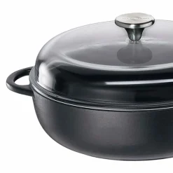 Küchenprofi Töpfe-Bauernpfanne Ø 28 cm Schwarz