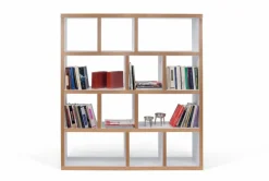 TemaHome Regale|Regale-Bücherregal Berlin Weiß