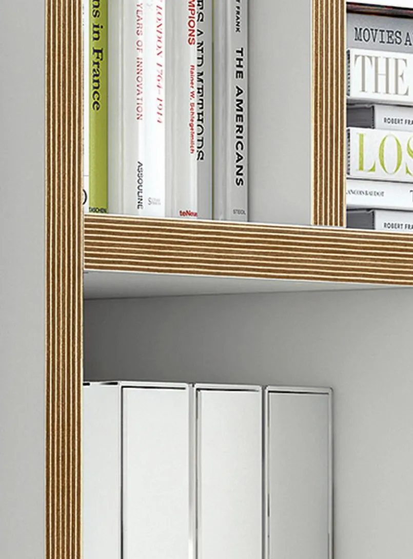 TemaHome Regale|Regale-Bücherregal Berlin Weiß