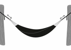 AMAZONAS Gestelle & Zubehör-Befestigungsgurt T-Strap für Hängematten Schwarz