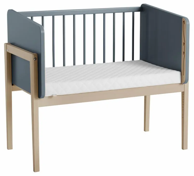 Paidi Stubenwagen & Babywiegen|Stubenwagen & Babywiegen-Beistellbett Little Cloud 50 x 89 cm Mattblau