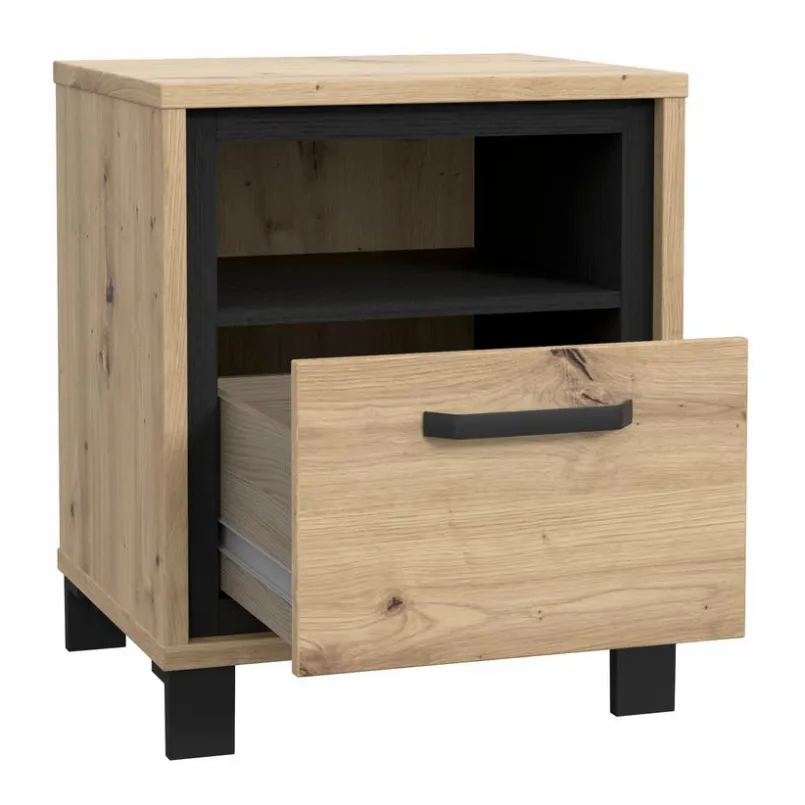 Couchtische|FORTE Beistelltisch Farida Eiche Artisan
