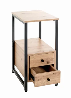Couchtische|Haku Beistelltisch Burgos Eiche