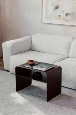 Metallbude Couchtische-Beistelltisch Cosmo Chocolate