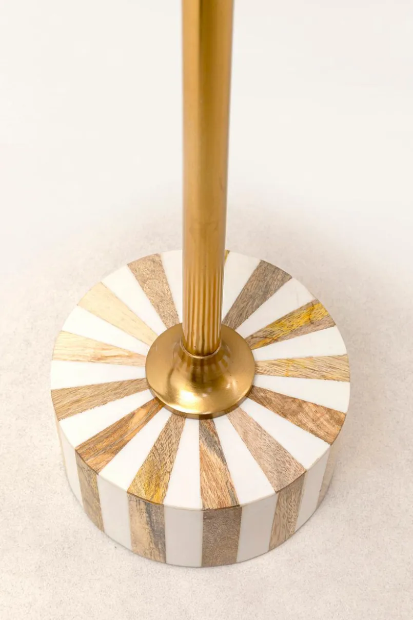 Couchtische|KARE DESIGN Beistelltisch Domero Cirque 86571 Weiß / Gold