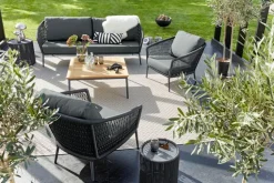Musterring Balkontische|Gartentische-Beistelltisch Formentera Ø 44 cm Anthrazit