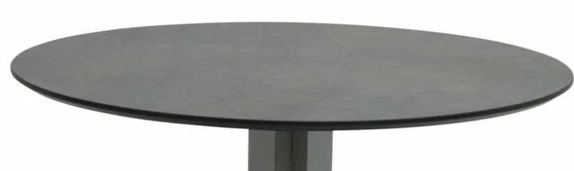 Balkontische|Gartentische|Stern Beistelltisch Freddie Ø 60 cm Dunkelgrau