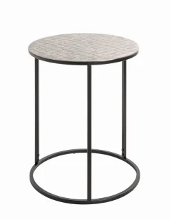 Couchtische|Haku Beistelltisch Gaya Silber