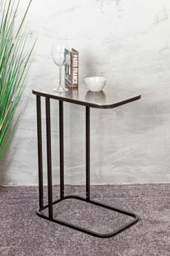 Couchtische|Haku Beistelltisch Gaya Silber