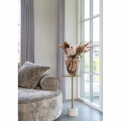 Couchtische| Beistelltisch Lecco Messing