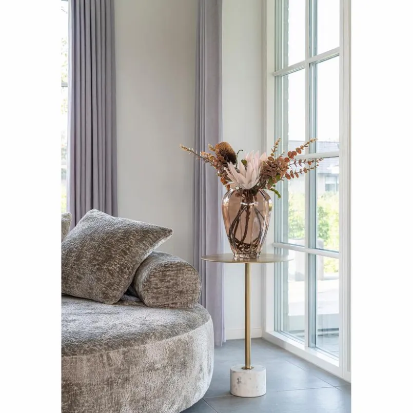 Couchtische| Beistelltisch Lecco Messing