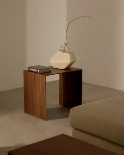 Kave Home Couchtische-Beistelltisch Litto Nussbaum