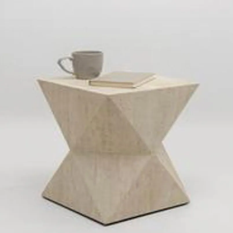 Couchtische|KARE DESIGN Beistelltisch Luxury Triangle 70698 Greige