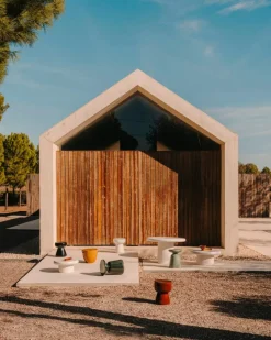 Balkontische|Gartentische|Kave Home Beistelltisch Mesquida Braun