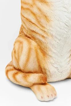 Dekofiguren|Dekofiguren Tiere & Pflanzen|KARE DESIGN Beistelltisch Ms. Cat 81957 Braun