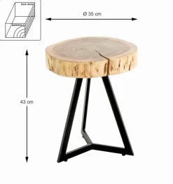 Beistelltisch Patna<Haku