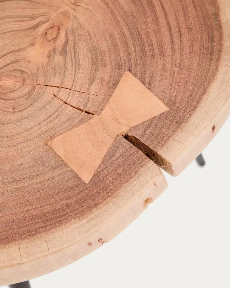 Couchtische|Kave Home Beistelltisch Tanive Akazie