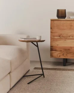 Couchtische|Kave Home Beistelltisch-Set Lomiri Akazie