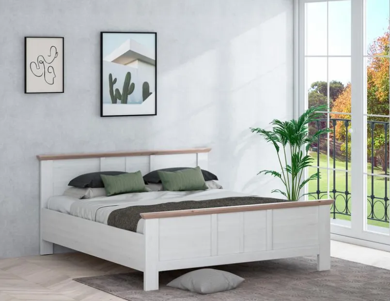 Betten|FORTE Bett Iloppa SZ 180 x 200 cm Weiß