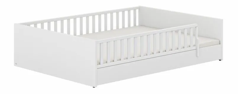 Kinderbetten|Kinderbetten|Paidi Bett Little Flo 140 x 200 cm Kreideweiß
