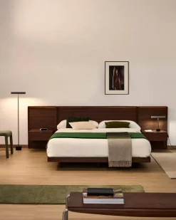 Bett mit Nachttischen Norlen 160 x 200 cm<Kave Home