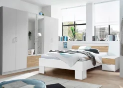 Bett mit Nachttischen Timbon 180 x 200 cm<Pol Power Discount