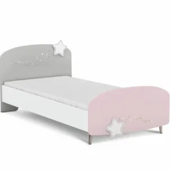 demeyere Kinderbetten|Kinderbetten-Bett Stella 90 x 200 cm Rosa