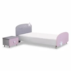 demeyere Kinderbetten|Kinderbetten-Bett Stella 90 x 200 cm Rosa