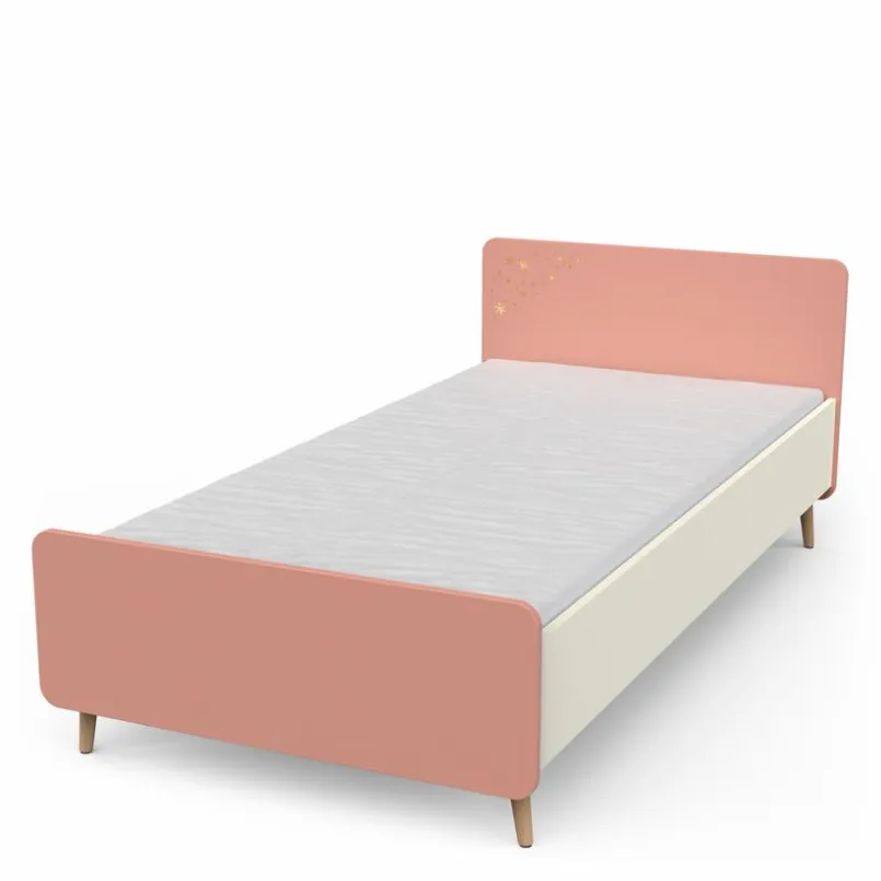 Kinderbetten|Kinderbetten|demeyere Bett Suzie 90 x 200 cm Apricot