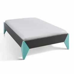 Rudolf Jugendbetten|Jugendbetten-Bett ZE+ 100 x 200 cm Schiefergrau