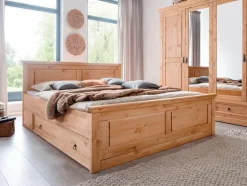 G+K Betten-Bettschubkasten SZ-0079 2er Set Kiefer