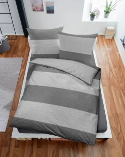 Bettwäsche|Casea Bettwäsche 135 x 200 cm Dark Grey
