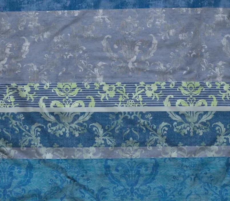Bettwäsche| Bettwäsche Barock 155 x 220 cm Blau