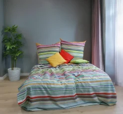 Bettwäsche|fleuresse Bettwäsche Bed Art S 135 x 200 cm Bunt