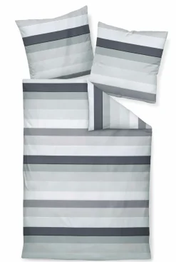 Bettwäsche|Janine Design Bettwäsche J.D. 135 x 200 cm Platin Graphit