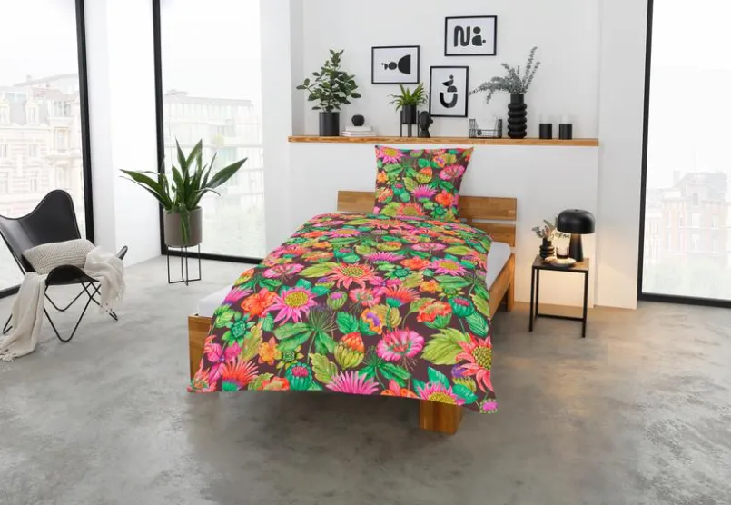 Bettwäsche|Casatex Bettwäsche Lisanne 155 x 220 cm Bunt