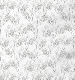 Bettwäsche|fleuresse Bettwäsche Modern Garden 135 x 200 cm Grau