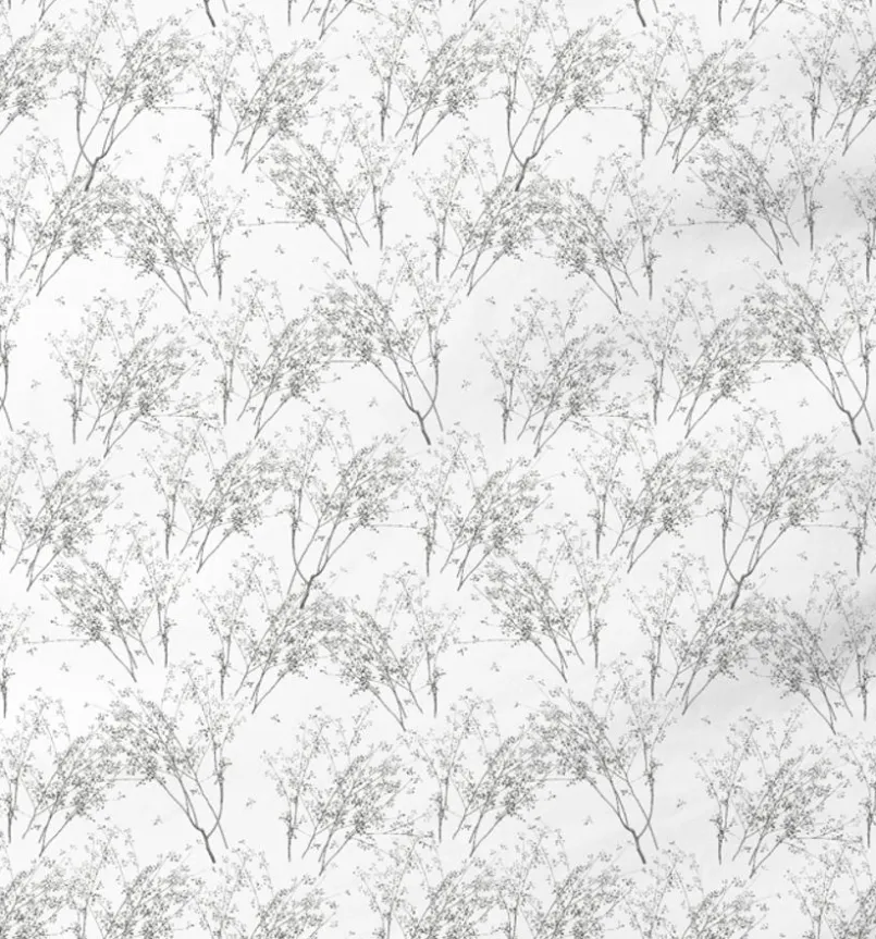 Bettwäsche|fleuresse Bettwäsche Modern Garden 135 x 200 cm Grau