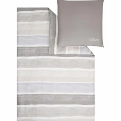 Bettwäsche|s.Oliver Bettwäsche 155 x 220 cm Grau