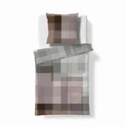 fleuresse Bettwäsche-Bettwäsche Bed Art S 135 x 200 cm Braun