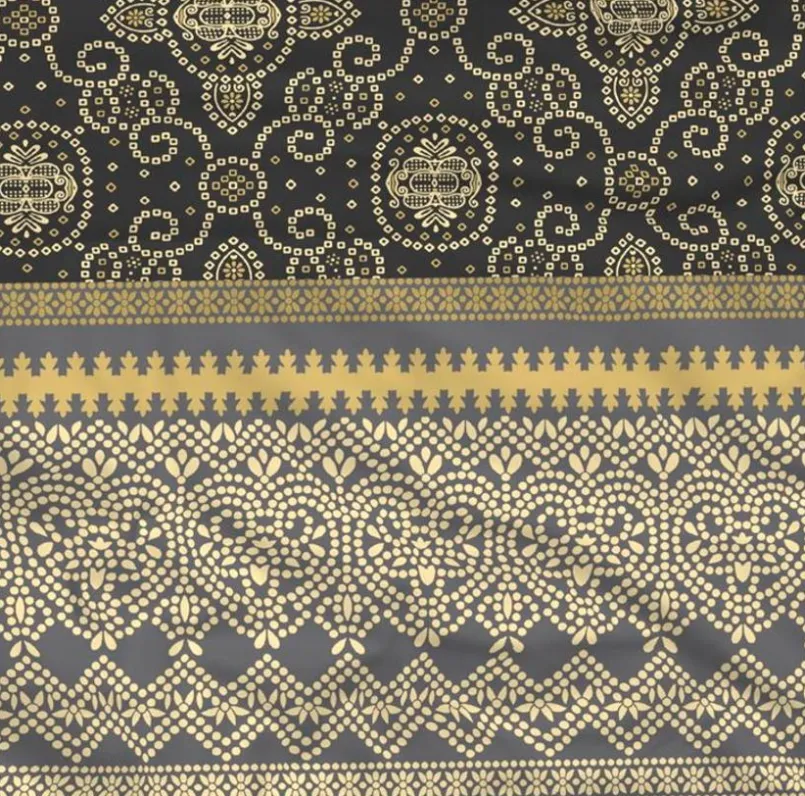Casatex Bettwäsche-Bettwäsche Giuliana 135 x 200 cm Gold