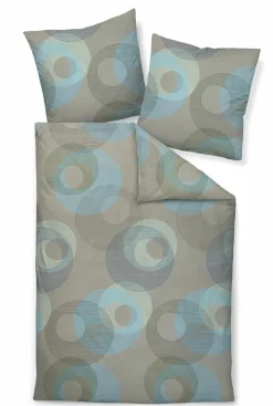 Bettwäsche|Janine Design Bettwäsche Palermo 155 x 220 cm Salbei